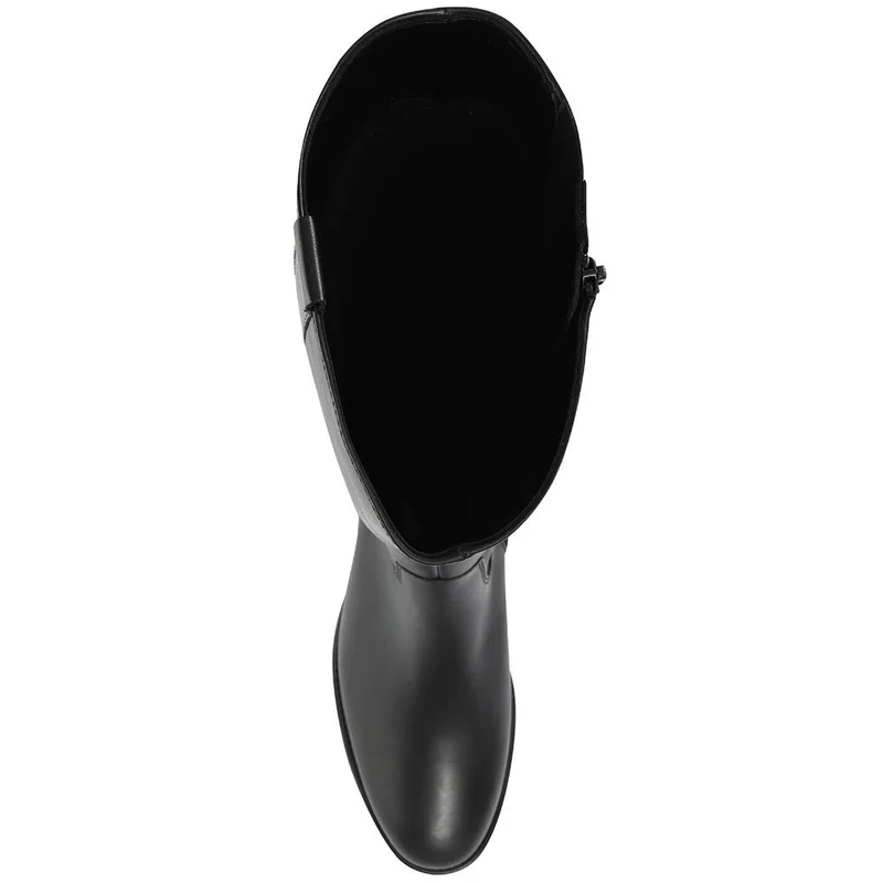Brook Medium Calf Fit Leather Rider Boots - GAB30573 / 316 651 - Black