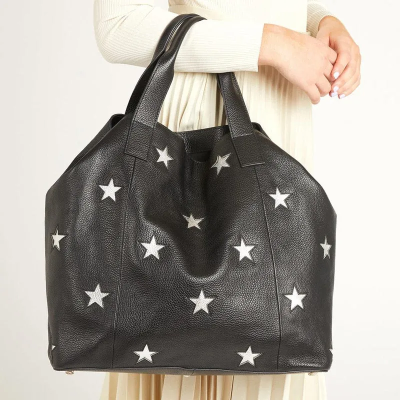 Dayna Star Leather Bag - MACO30500 / 317 148 - Black