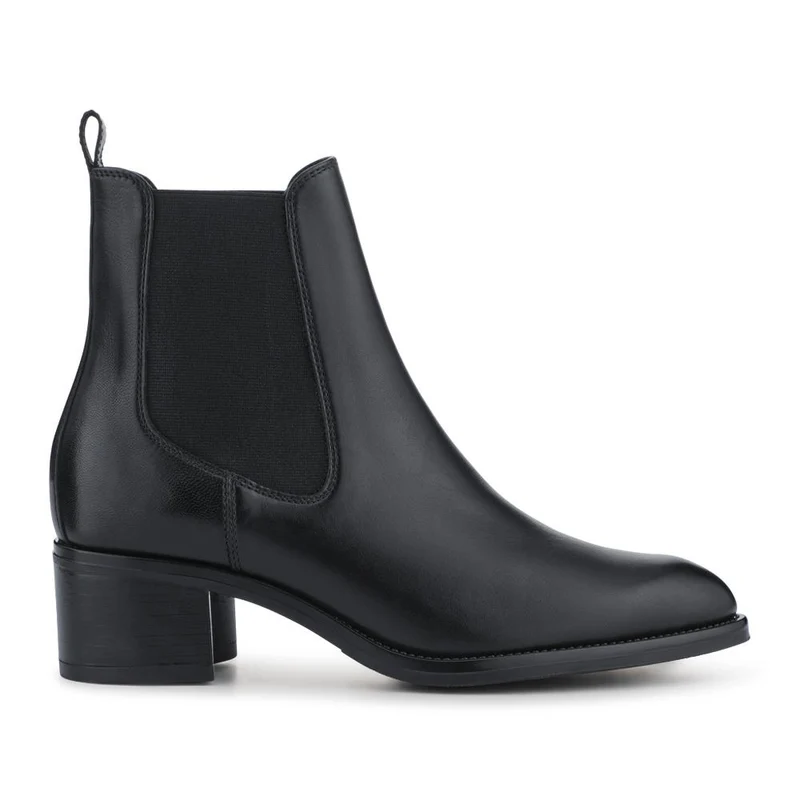 Karlee Leather Slip-In Ankle Boots - KARLEE / 327 776