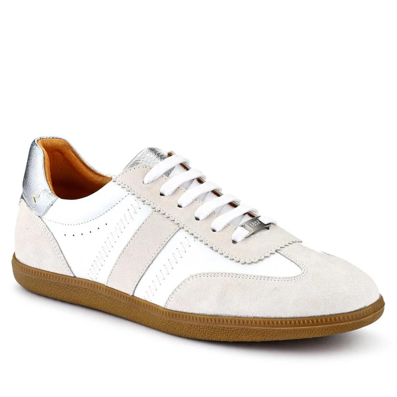 Artea Leather Trainers - ARTEA / 327 146 - White-Silver