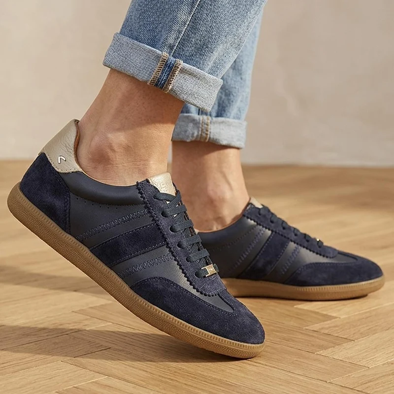 Artea Leather Trainers - ARTEA / 327 146 - Navy