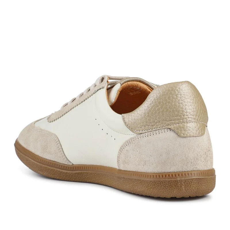 Artea Leather Trainers - ARTEA / 327 146 - Beige-Gold