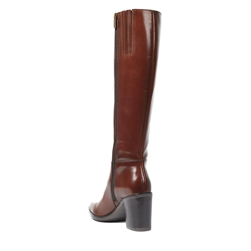 Cagliari Medium Calf Fit Knee-High Boots - CAGLIARIM / 321 031 - Brown