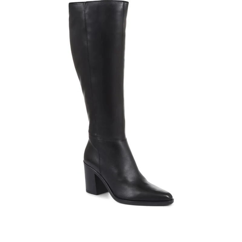 Cagliari Medium Calf Fit Knee-High Boots - CAGLIARIM / 321 031 - Black
