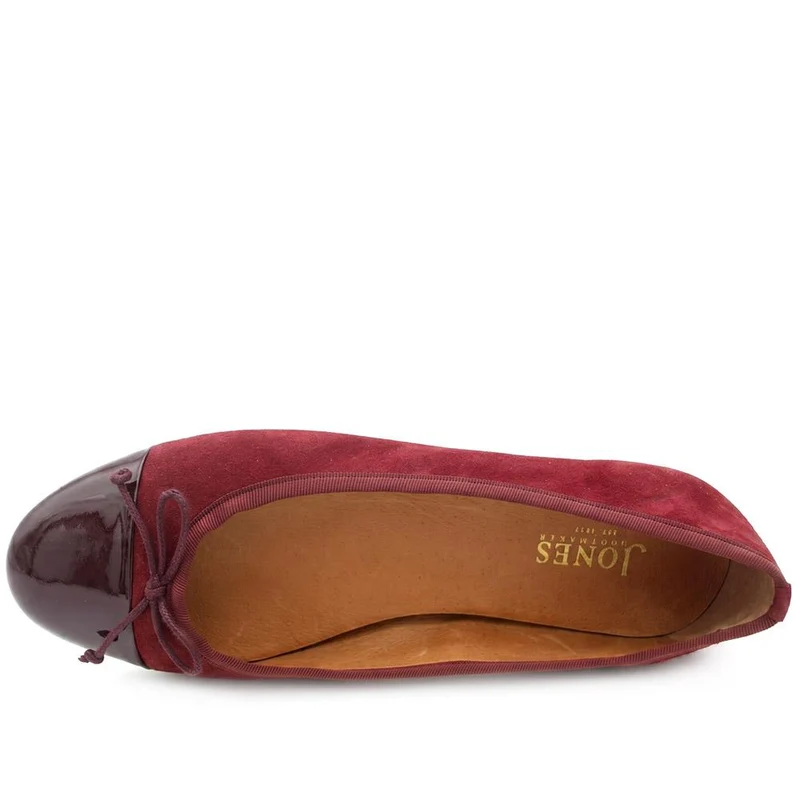Olivie Leather Pumps - OLIVIE / 330 042 - Burgundy