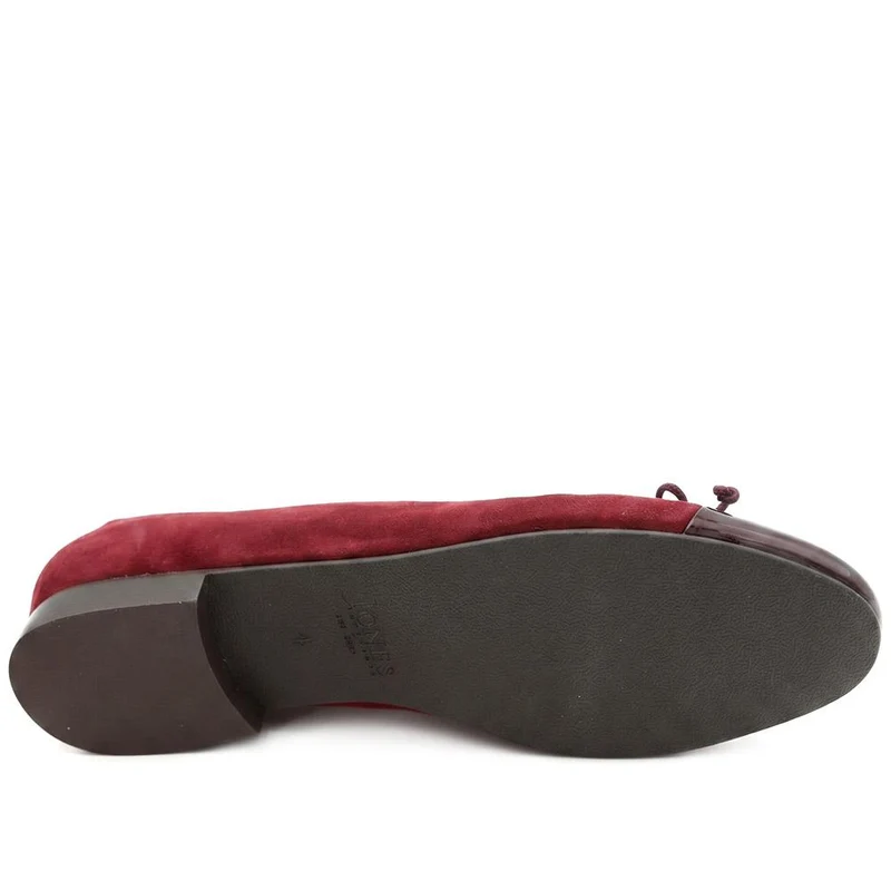 Olivie Leather Pumps - OLIVIE / 330 042 - Burgundy