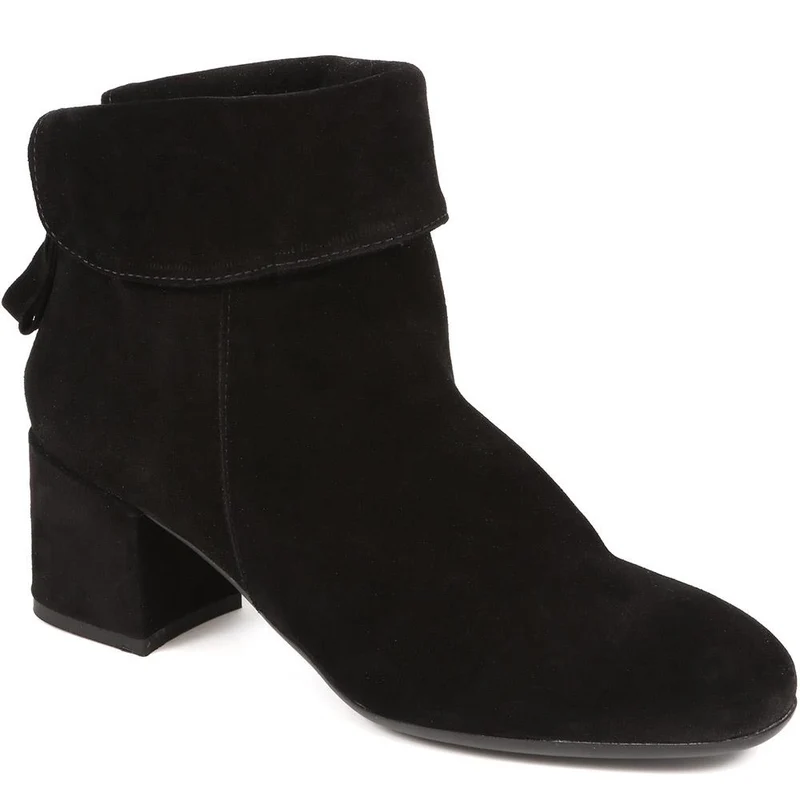 Lylah Heeled Ankle Boots - LYLAH / 322 544 - Black