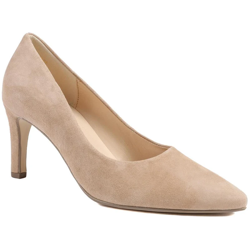 Dane Gabor Leather Stiletto Heels - GAB37503 / 323 293 - Sand