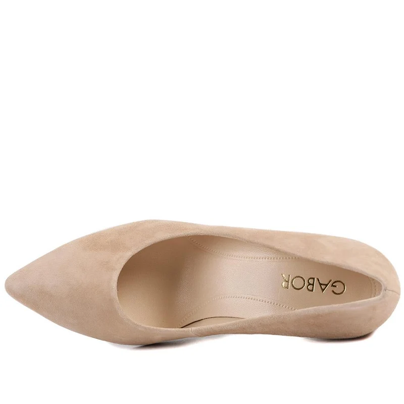 Dane Gabor Leather Stiletto Heels - GAB37503 / 323 293 - Sand