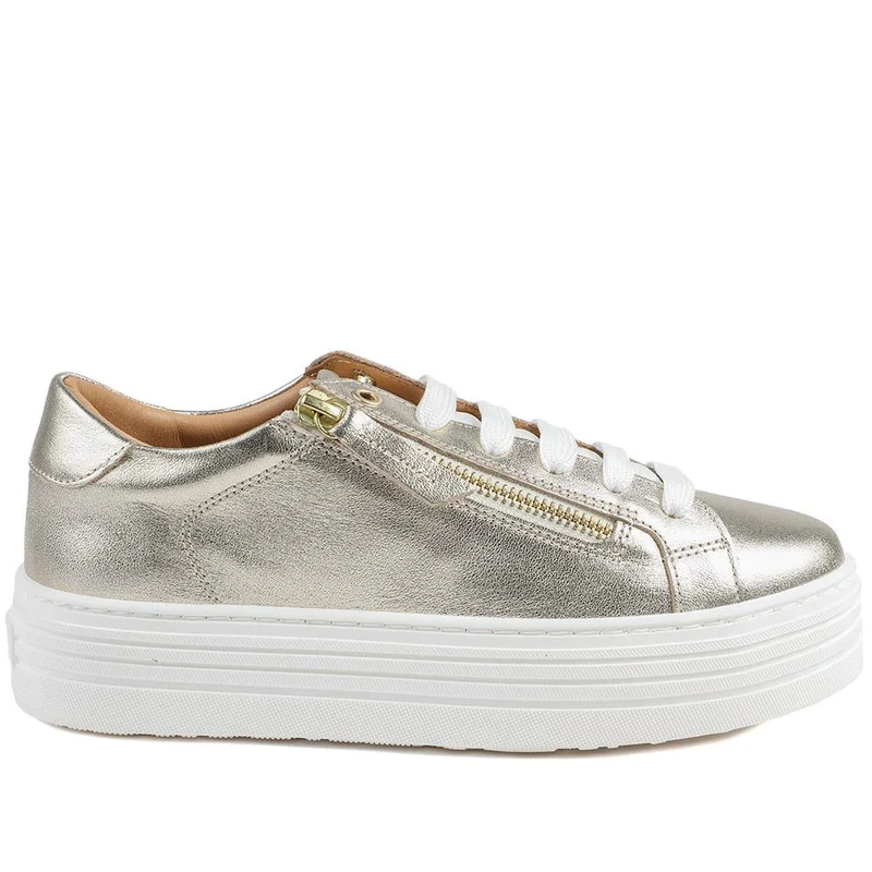 Amaliada Leather Platform Trainers - AMALIADA / 325 316