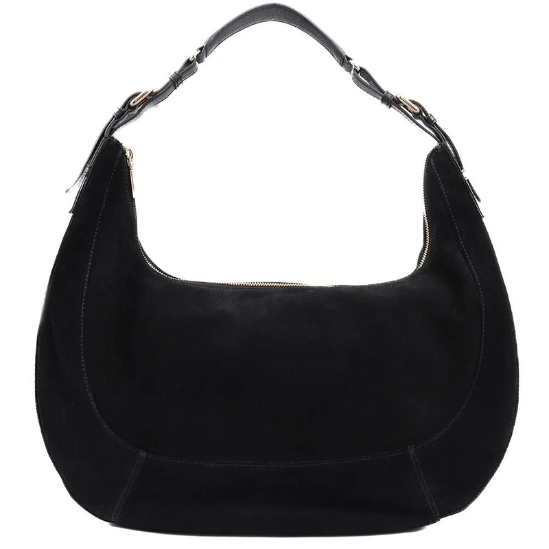 Ysabelle Leather Slouch Bag - YSABELLE / 324 555