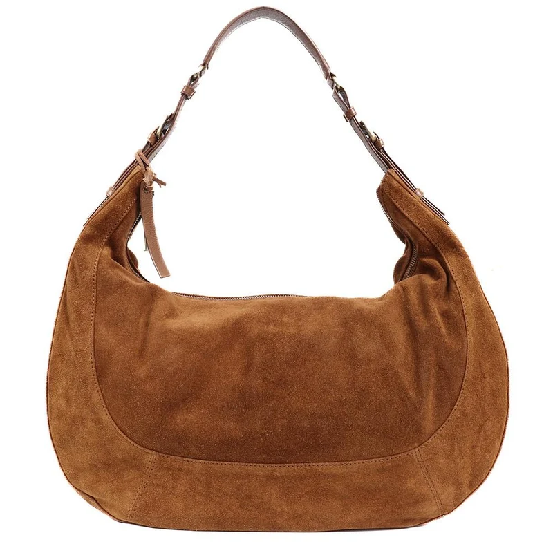 Ysabelle Leather Slouch Bag - YSABELLE / 324 555