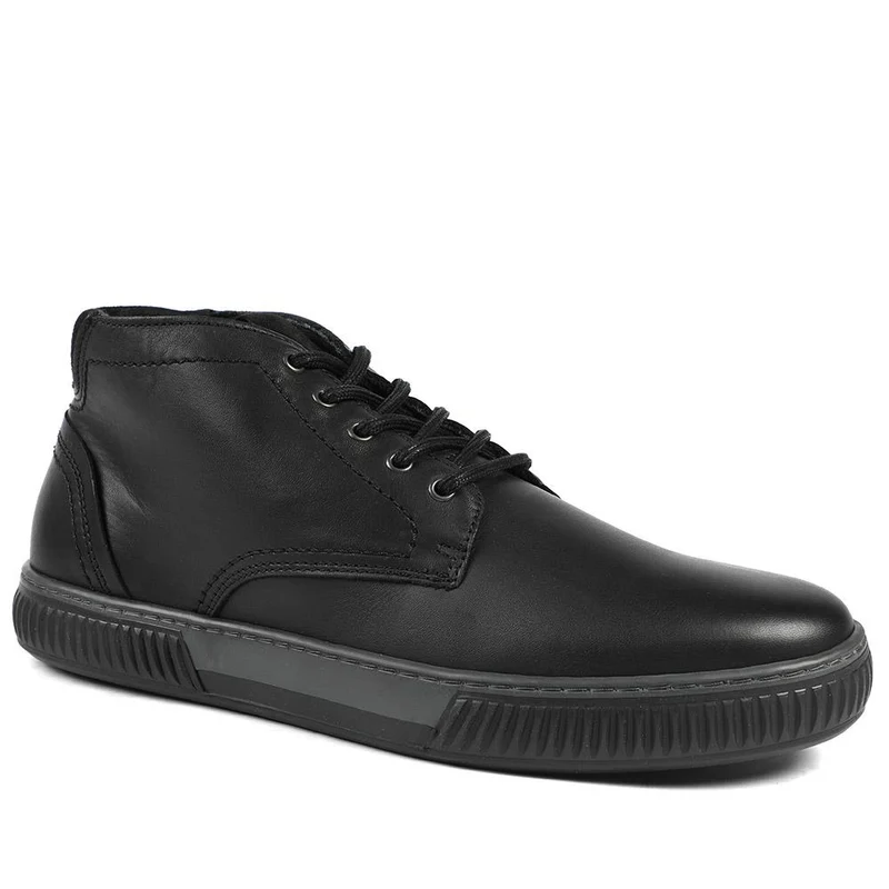 Dorset Leather Chukka Boots - DORSET / 325 901 - Black Leather