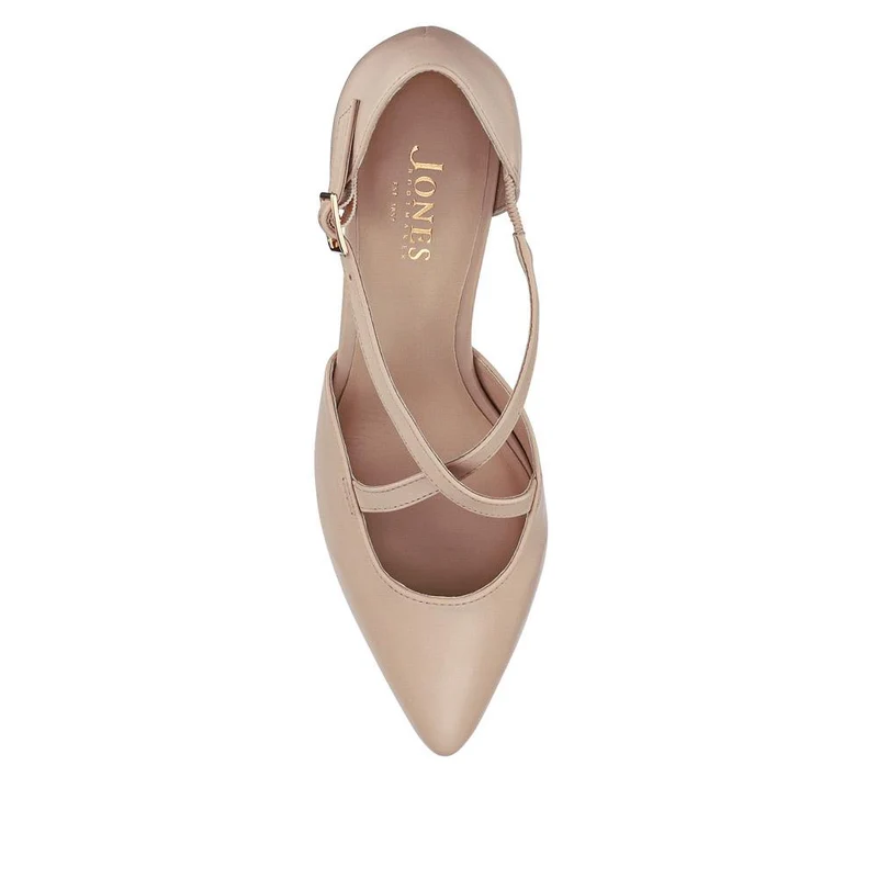 Ysa Leather Stiletto-Heeled Court Shoes - YSA / 327 455 - Beige