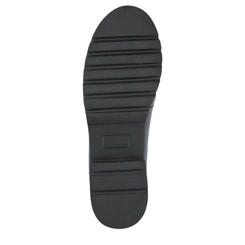 Leather Casual Slip-On Shoes - GERANIUM2 / 326 780 - Black Patent