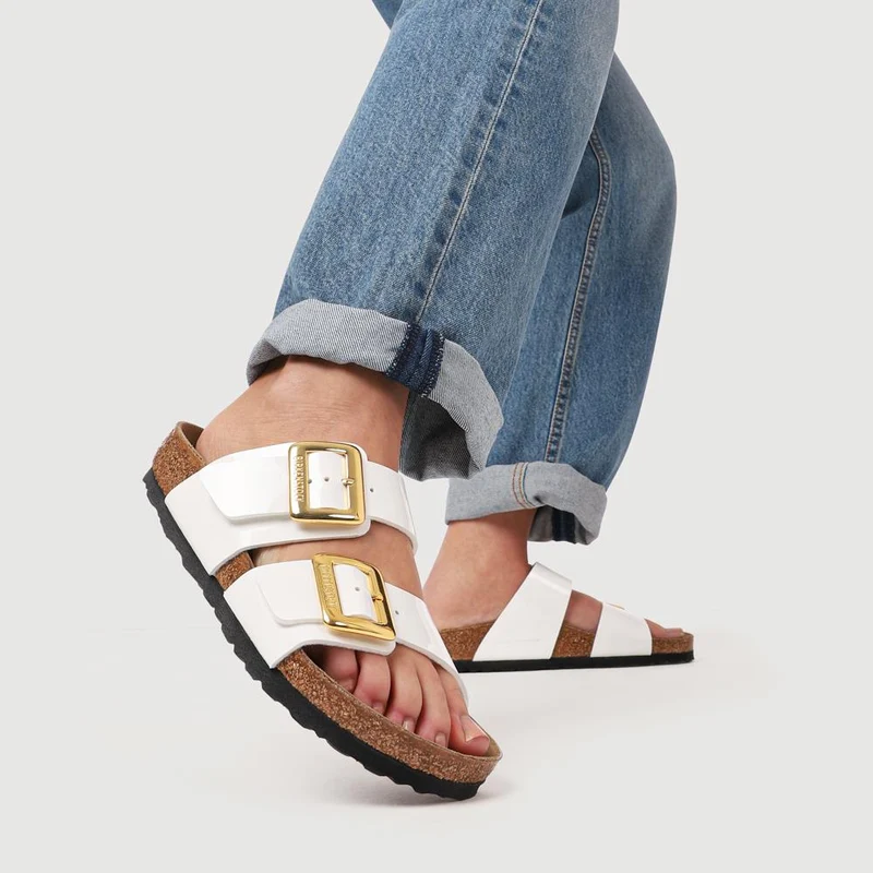 Sydney Soft Footbed Sandals - BIRK41509 / 327 128 - White