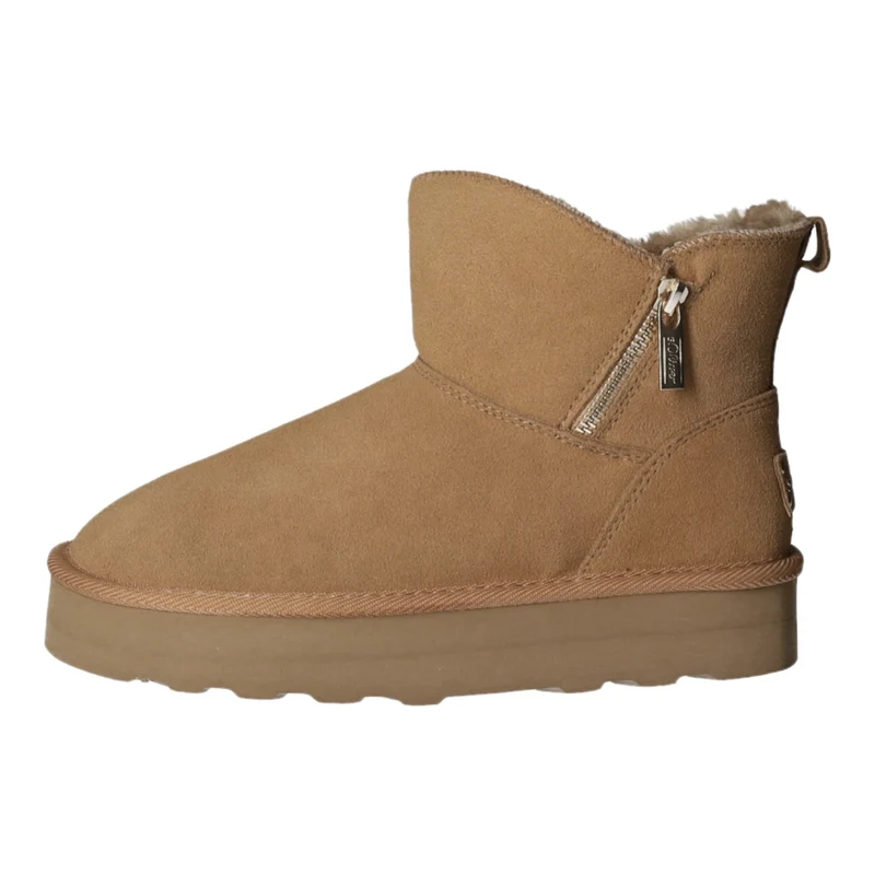 s.Oliver Schlupf-/Reißverschlußstiefelette Warmfutter bis 35mm Absatz (casual)