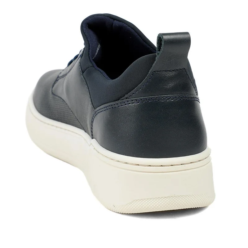 Seamus Casual Lace-Up Trainers - SEAMUS / 327 315 - Navy Leather