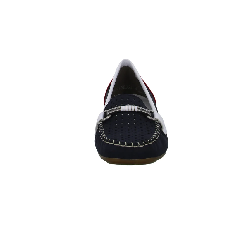 Rieker Slipper/Kletthalbschuh luftdurchlässig (durchbrochenes/geflochtenes Obermaterial)