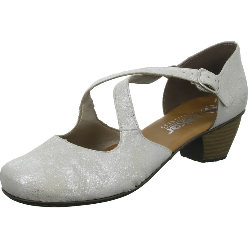 Rieker Pumps mit Riemen (diverse Absätze)
