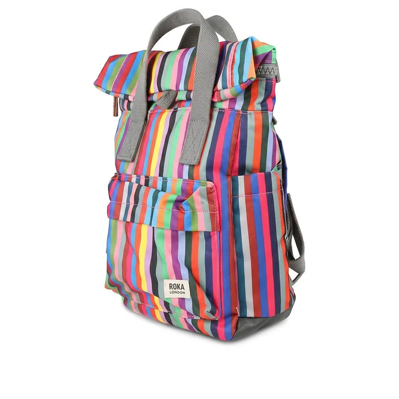 Canfield Small Zip-Up Backpack - ROKA42500 / 328 446 - Stripey
