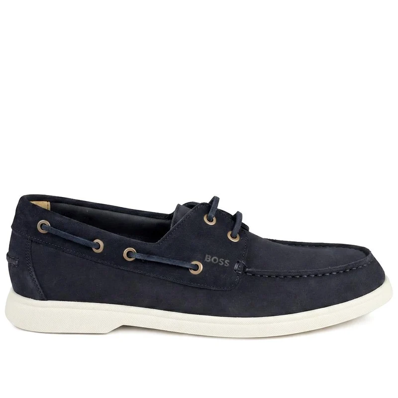 Hugo Boss Leather Lace Up Slip On Shoes - HUGO43504 / 328 698