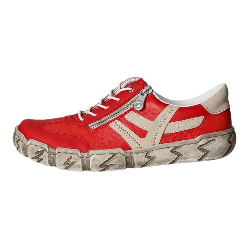 Rieker Slipper/Kletthalbschuh luftdurchlässig (durchbrochenes/geflochtenes Obermaterial)