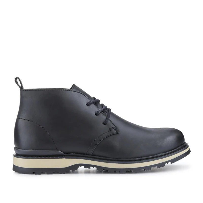 Darrel Grippy Leather Ankle Boots - DARRELL / 328 078
