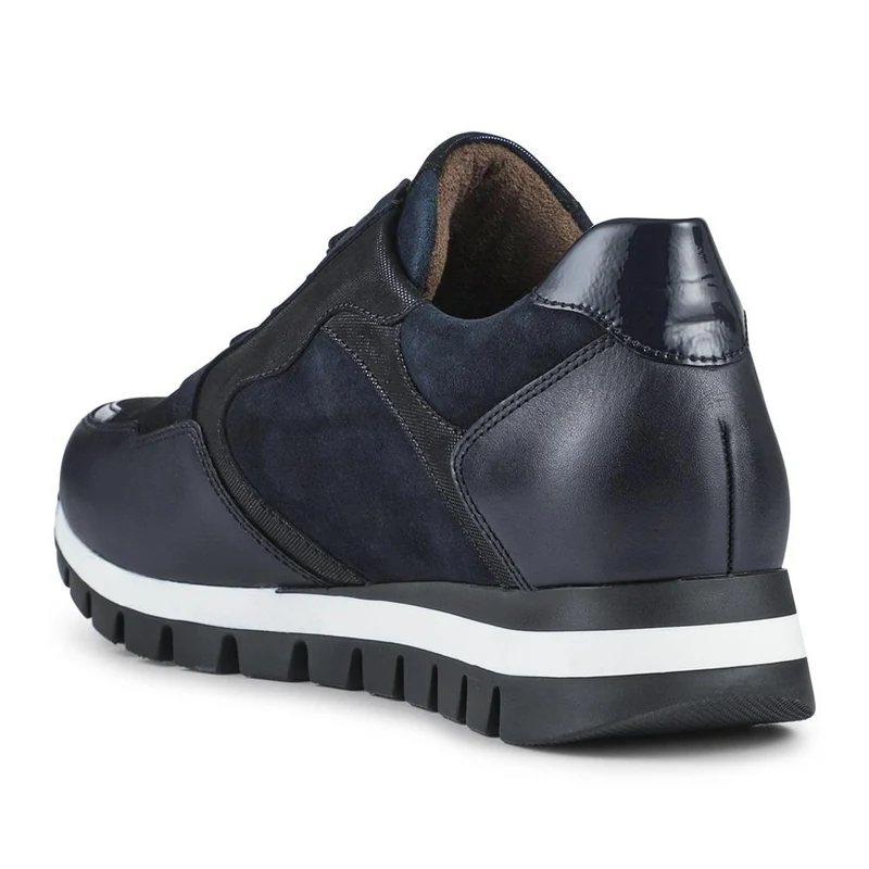 Willett Gabor Leather Trainers - GAB36546 / 322 982 - Navy