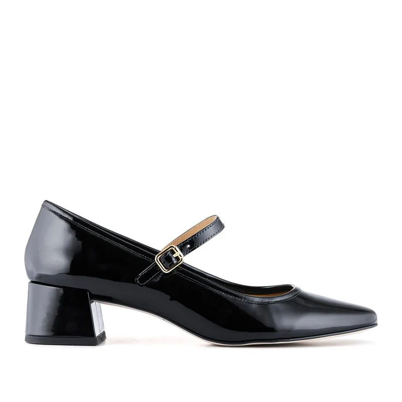 Xabrina Patent Leather Mary Janes - XABRINA / 328 255 - Black Patent