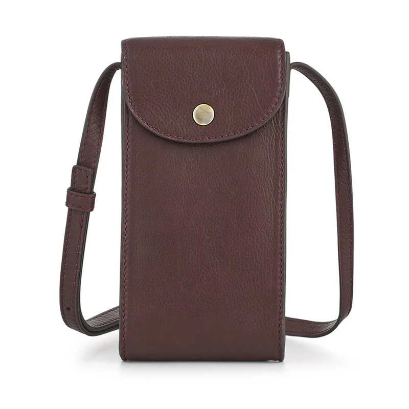 Vix Leather Crossbody Phone Bag - VIX / 328 536