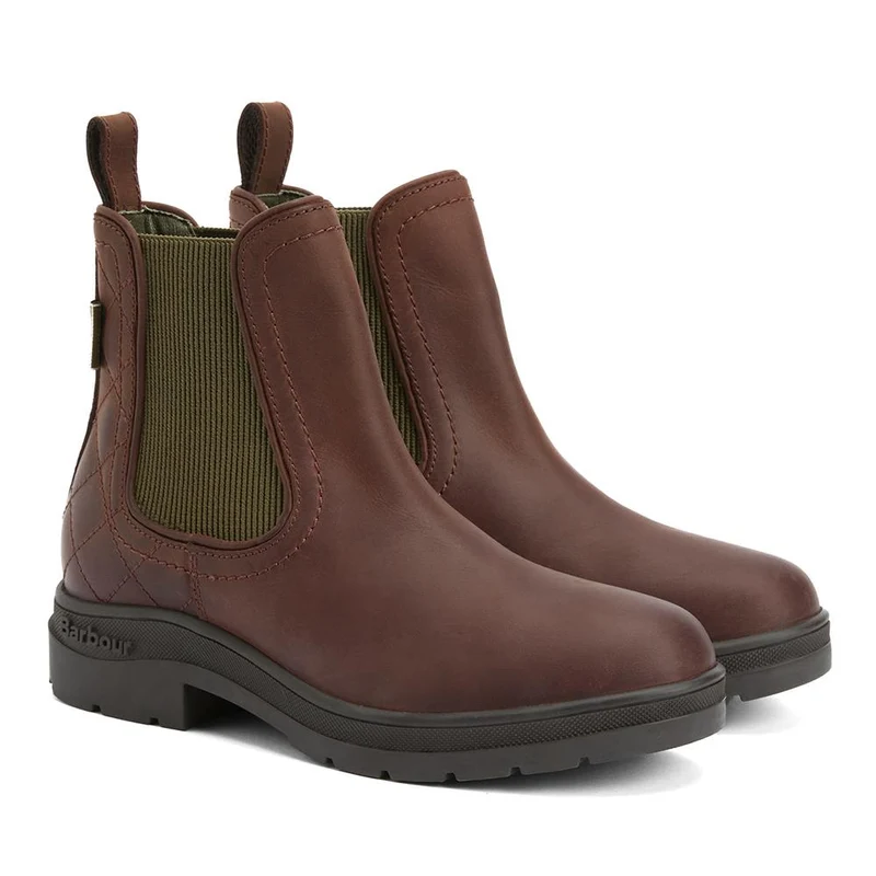 Barbour Amble Waterproof Chelsea Boots - BARBR42505 / 328 564 - Chocolate