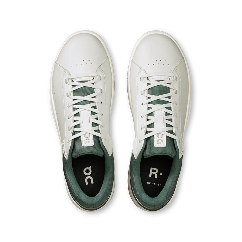 ON THE ROGER Advantage Herren Sneaker Weiß Olive