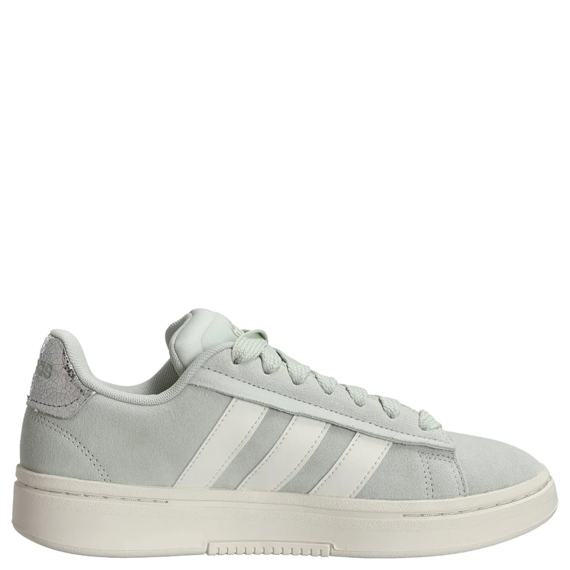 adidas Grand Court Alpha 00s Sneaker - Zapatilla Women (lingrn/owhite/silvmt, 39 1/3)