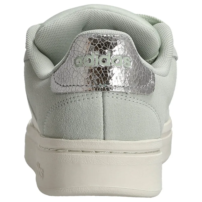 adidas Grand Court Alpha 00s Sneaker - Zapatilla Women (lingrn/owhite/silvmt, 39 1/3)