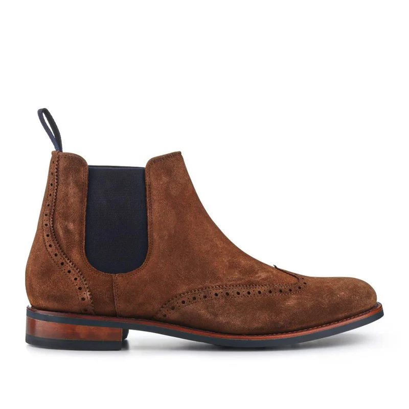 Barrett Goodyear Welted Leather Wingtip Boots - BARRETT / 327 962