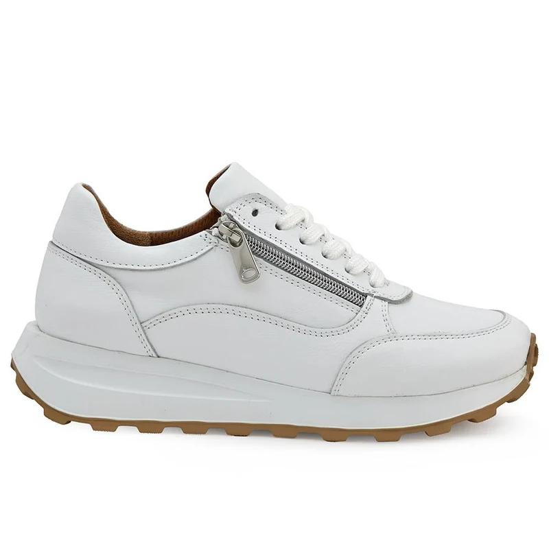 Bertina Lace-Up Trainers - BERTINA / 326 249 - White