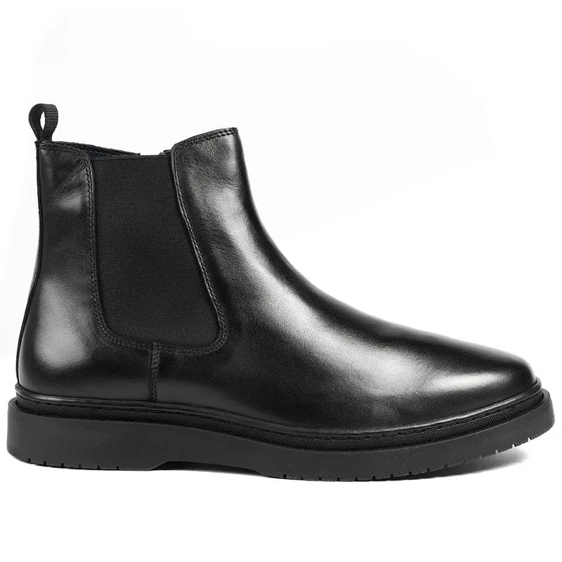 Gregory Warm Lined Leather Chelsea Boots - GREGORY / 328 308