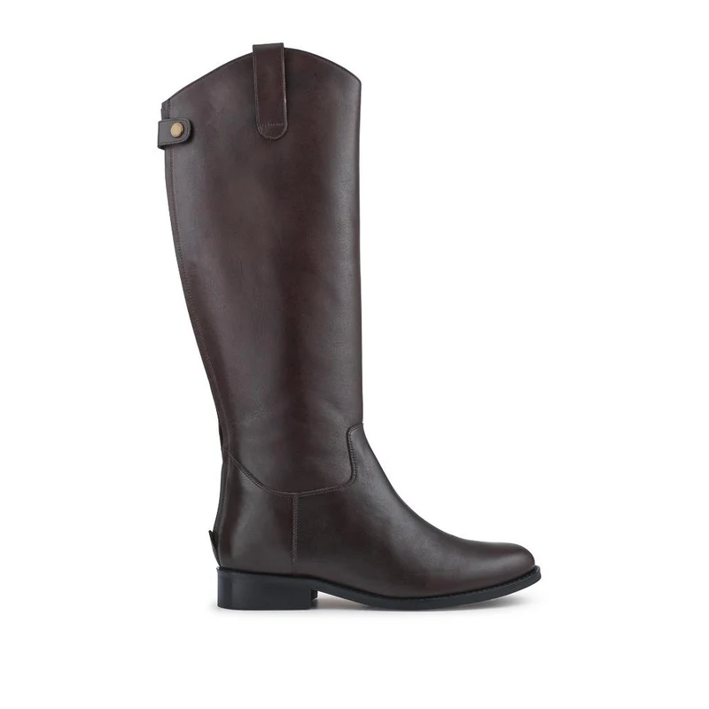 Daliah Leather Long Boots - DALIAH / 328 440