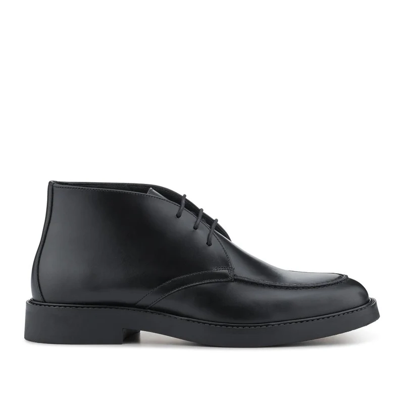 Dariel Leather Chukka Boots - DARIEL / 328 500 - Black