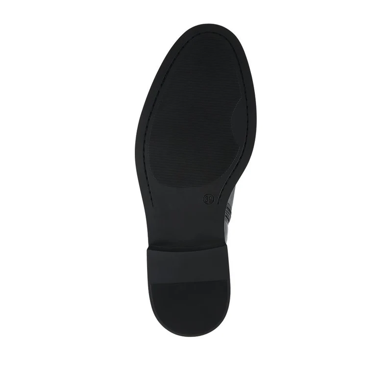 Danica Leather Long Boots - DANICA / 328 082 - Black Leather