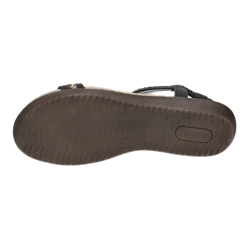 Rieker Sportliche Sandalette bis 30mm Sohlenhöhe
