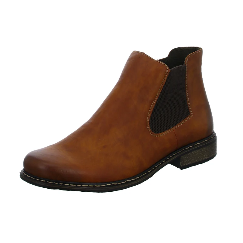 Rieker Schlupf-/Reißverschlußstiefelette Warmfutter bis 35mm Absatz (casual)