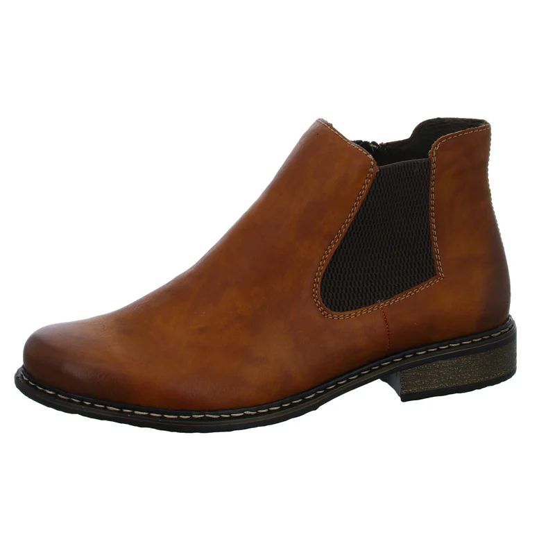 Rieker Schlupf-/Reißverschlußstiefelette Warmfutter bis 35mm Absatz (casual)