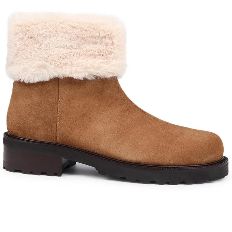 Manda Leather Ankle Boots - MANDA / 325 855