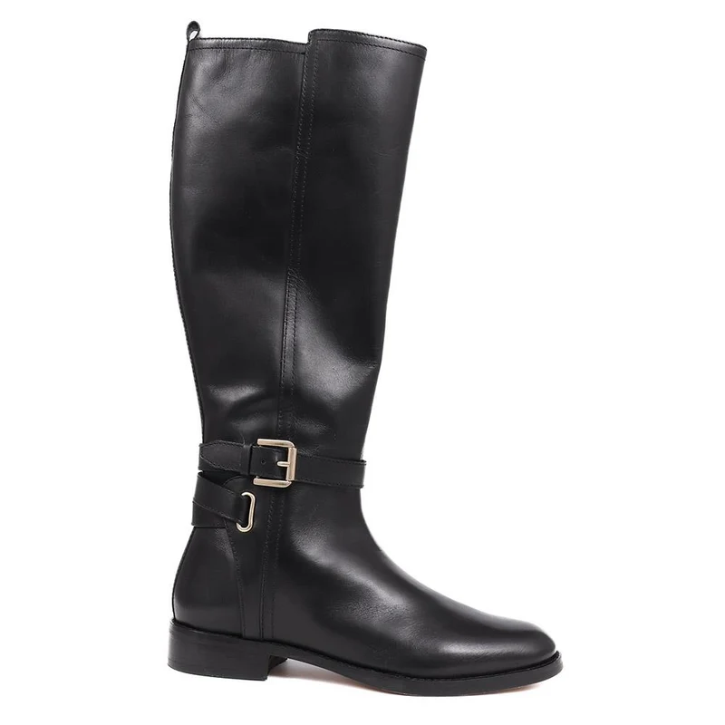 Emaline Leather Long Boots - EMALINE / 325 902