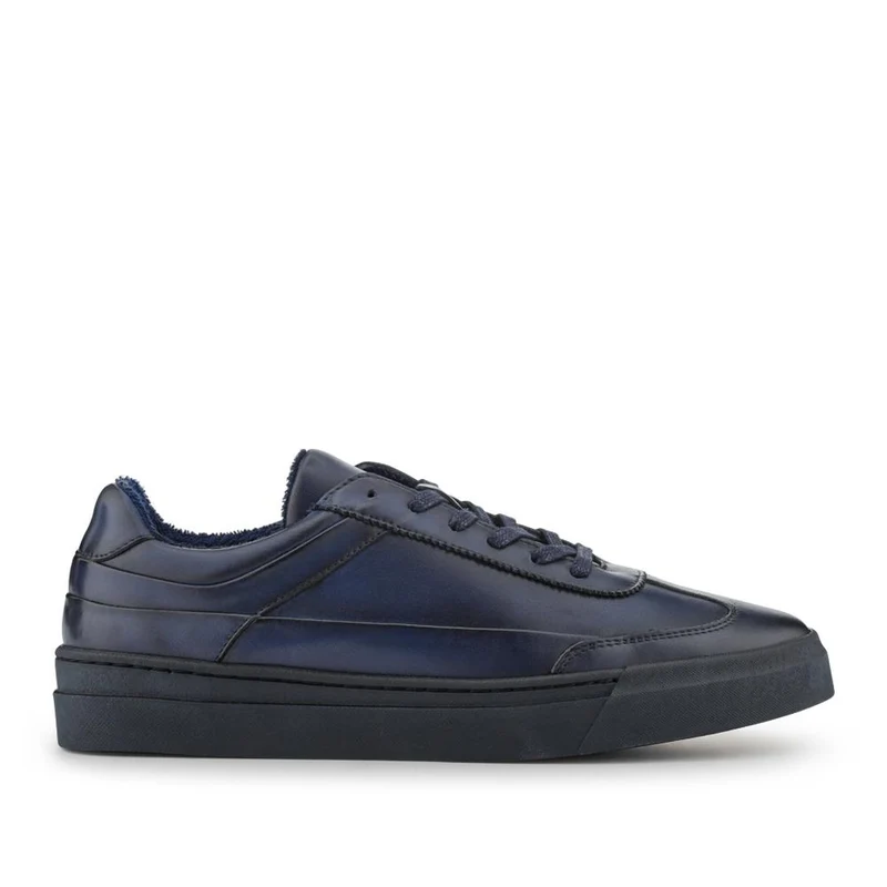 Thorne Leather Lace-Up Trainers - THORNE / 328 499
