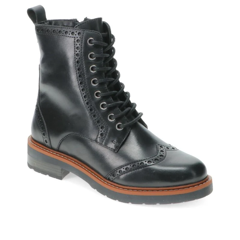 Noho Brogue Boots - NOHO / 326 023 - Black