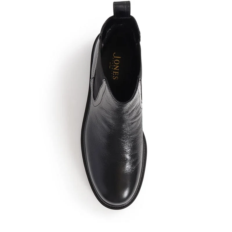 Kefalonia Leather Chelsea Boots - KEFALONIA / 326 141 - Black Patent