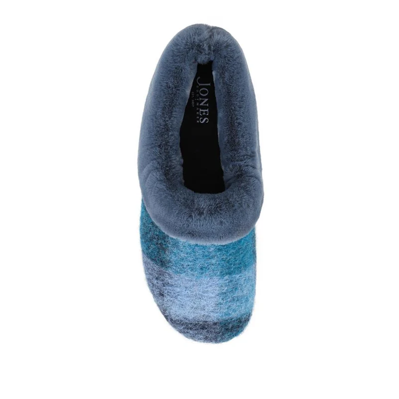 Floria Fur Slippers - FLORIA / 328 544 - Blue Multi